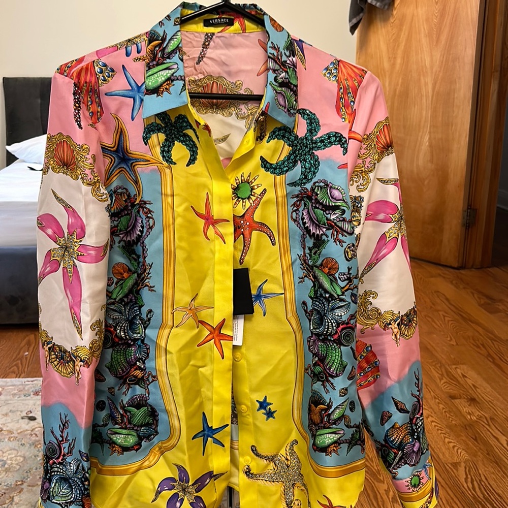 Silk Versace Shirt
